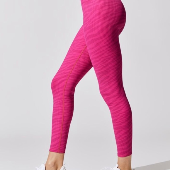 Brand NEW Carbon38 Ribbed 7/8 Leggings - Picture 1 of 8